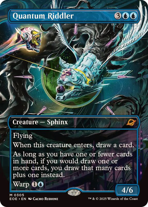 MtG 量子の謎かけ屋 /Quantum Riddler 英語 英)量子の謎かけ屋