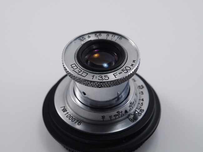 The FED Industar-10 50mm f/ 3.5 Lens. Specs. MTF Charts. User Reviews.