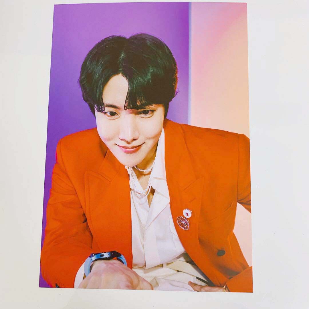 BTS x Galaxy Official Special Post card Samsung Z Flip4 Limited