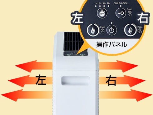 ヨドバシ.com - ケノン KE-NON ケノンヒーター パールホワイト KH358