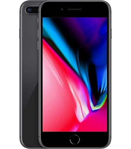Amazon.com: Apple iPhone 8 Plus (64GB, Space Gray) [Locked] +