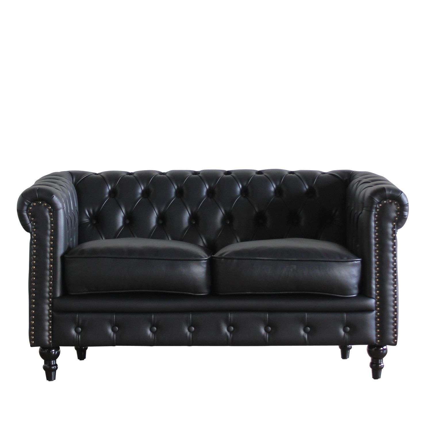 Vincent(ヴィンセント)シリーズ 2人掛け チェスターフィールド クラブ