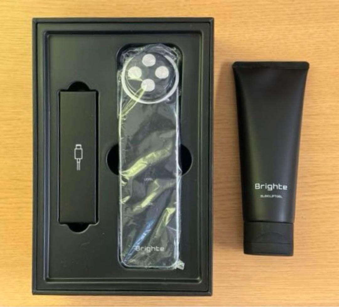 Brighte エレキリフト　美顔器 ブラック エレキリフトジェル付 Amazon.co.jp: Brighte(ブライト) ELEKI LIFT (美顔器/EMS/フェイス