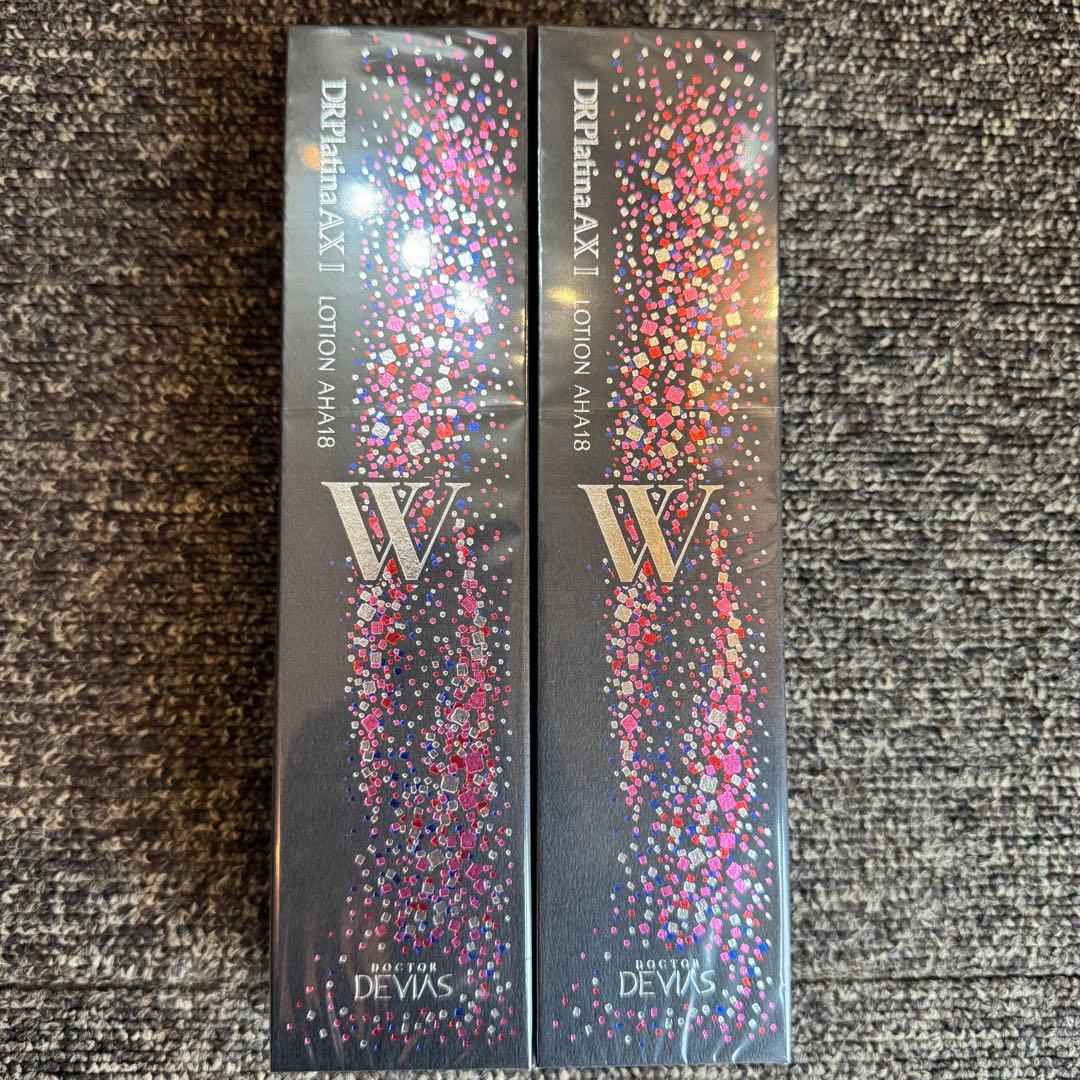 ドクターデヴイアス　プラチナAXローション　125ml 2本セット 新品未開封 プラチナ ディープ ローション｜ドクターデヴィアス化粧品