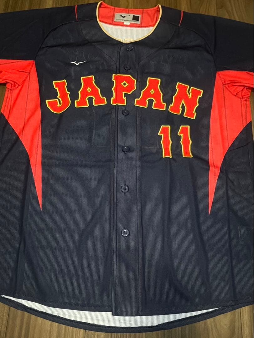 侍ジャパン ダルビッシュ有 直筆サイン入りユニフォーム 2023WBC L