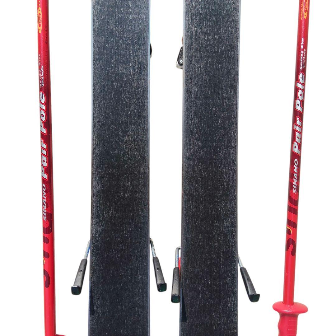 SINANO BXB 138cm ジュニアスキーセット ストック90cm付 - メルカリ