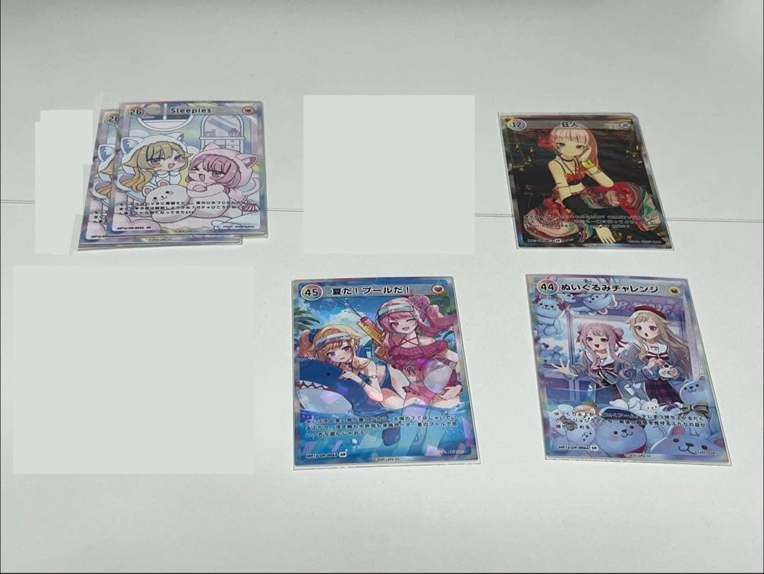 himehina カード　SR,R,UC,C　バラ売可 HIMEHINA Official Trading Card 「Bubblin × Bubblin」