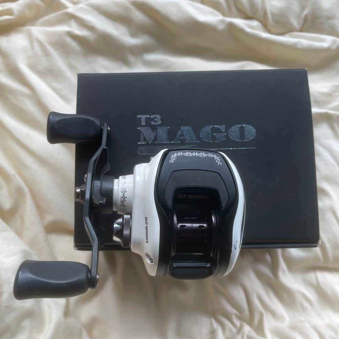 限定レア　ガンクラフトホワイトノイズ　　　　　　　T3 MAGO ベイトリール 限定レア ガンクラフトホワイトノイズ T3 MAGO ベイトリール - メルカリ
