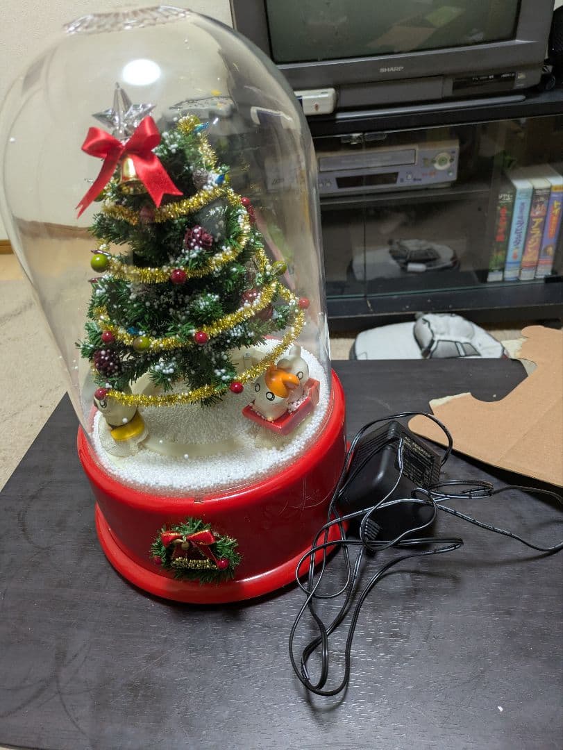 ハム太郎の雪ふるツリー エポック社 とっとこハム太郎 雪ふるツリー ツリードーム クリスマス